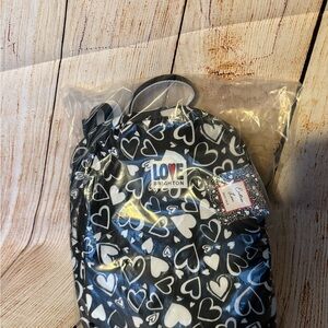 Brighton NWT Endless Love GWP Heart Pattern Backpack